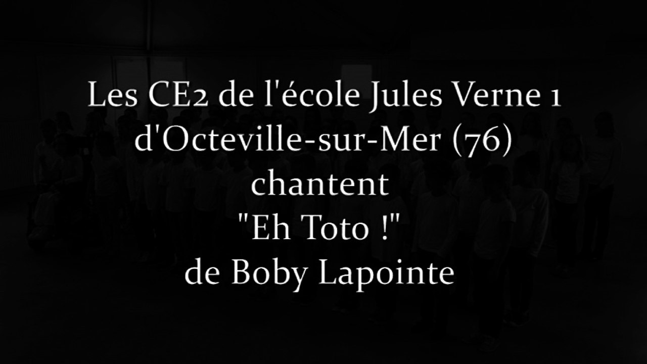 [École en chœur] Académie de Rouen - École primaire Jules Verne 1 - Octeville sur Mer (76)