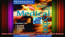 read here  Game Plan Get into MedSch Game Plan for Getting Into Medical School