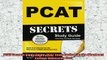 free pdf   PCAT Secrets Study Guide PCAT Exam Review for the Pharmacy College Admission Test
