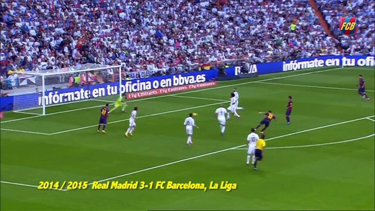 Neymar Jr Top 5 goals with FC Barcelona