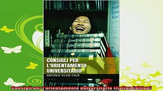 read here  Consigli per lorientamento universitario Italian Edition