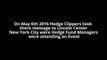 Hedge Clippers take on Hedge fund managers at Lincoln Center NYC-May 6th 2016