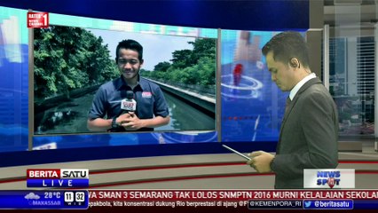 Revitalisasi, Air di Kali Sunter Tampak Bening