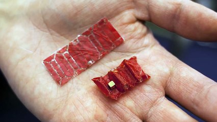 El MIT desarrolla un robot plegable para operaciones de estómago