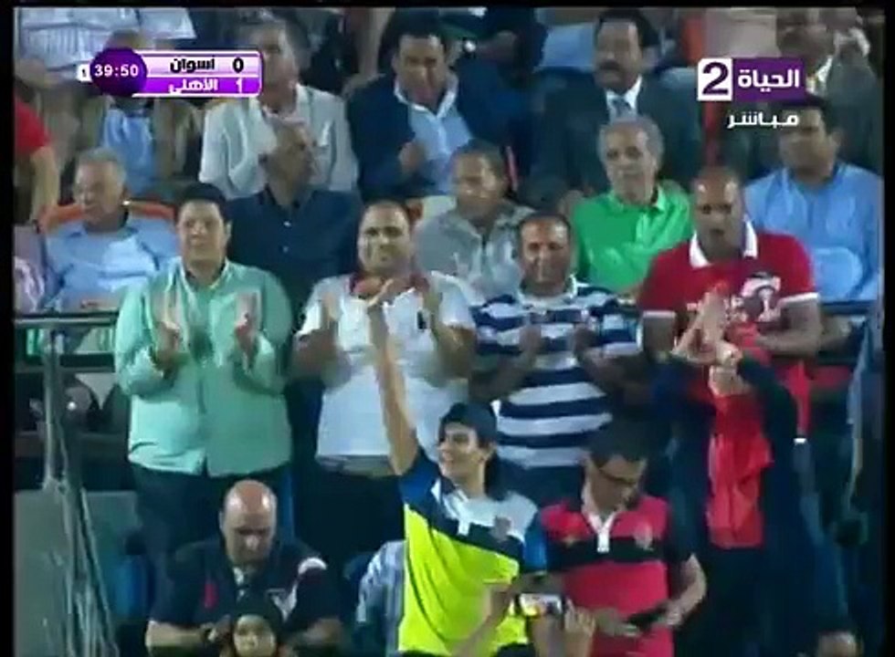 اهداف مباراه الاهلى واسوان 4-0