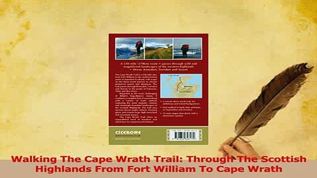 Download Walking The Cape Wrath Trail Through The Scottish Highlands From Fort William To Cape Ebook Online