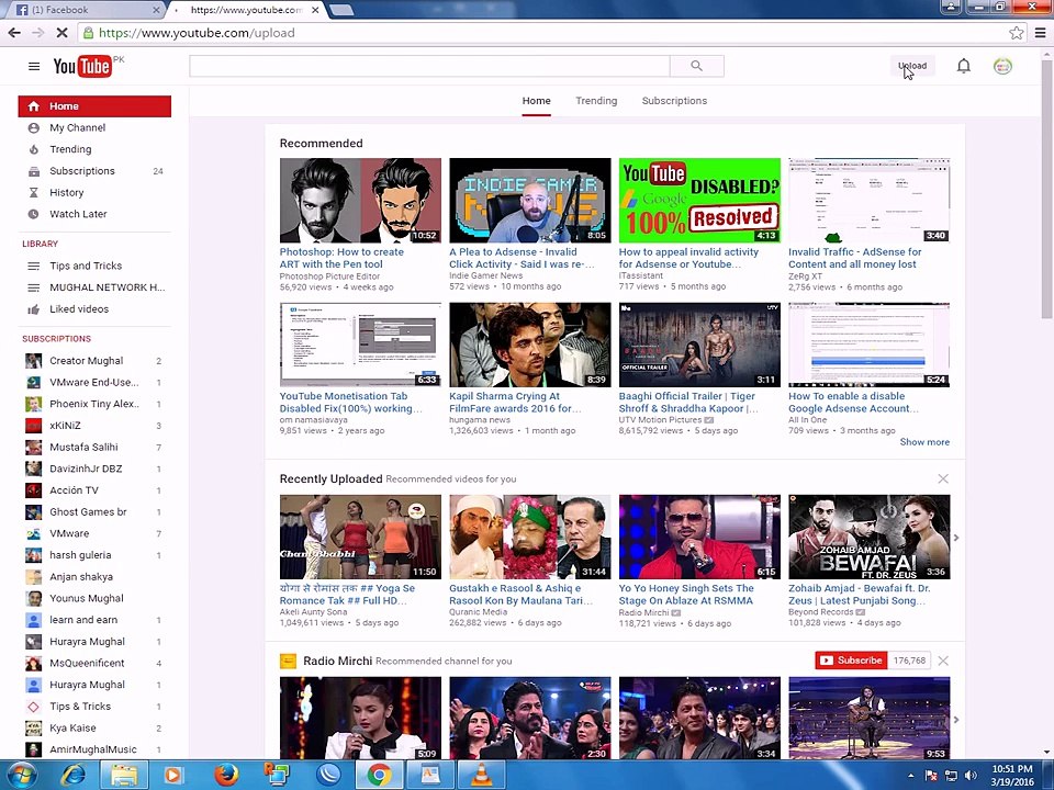 How to upload Video on Youtube