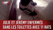 Julie et jeremy enfermes dans les toilettes avec 11 rats - C'Cauet sur NRJ