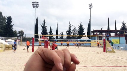 2 3è set Kantor/Losiak vs  Gabathuler/Gerson 2-1 (21-16, 18-21, 15-12)