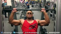 Shoulder & Biceps Bodybuilding Workout @hodgetwins