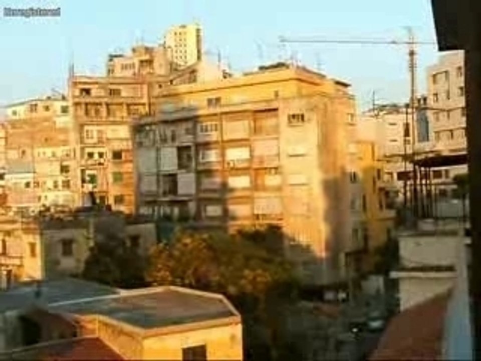 Achrafiyeh sunset. Beirut, June 2007