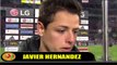Javier Hernandez el Chicharito estamos muy felices Bayer Leverkusen vs Wolfsburg 3 0