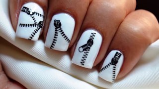 Zip Nails!Cute Nail Art Designs step by step for teenagers