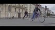 Skilled Bikers Riding Around Rennes in France