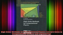 READ book  HighOrder Methods for Computational Physics Lecture Notes in Computational Science and Full Free