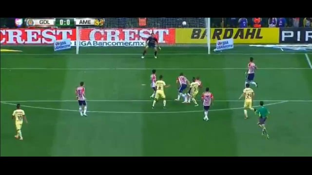 Rodolfo Cota Robies Amazing save ~ Guadalajara Chivas vs Club America
