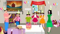 Happy Birthday Song - Nursery Rhymes For Kids - Cartoon Animation