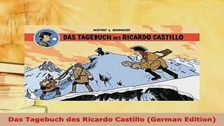PDF  Das Tagebuch des Ricardo Castillo German Edition Free Books