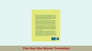 Download  The Day the World Trembled Ebook