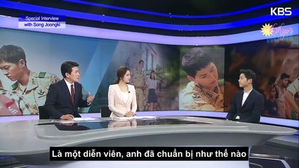 [Vietsub] Special interview with Song Joongki