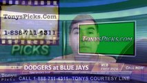 LA Dodgers vs. Toronto Blue Jays Pick Prediction MLB Baseball Odds Preview 5-8-2016