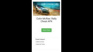 Colin McRae Rally Hack Cheat  Unlock All Cars,Unlock All Tracks