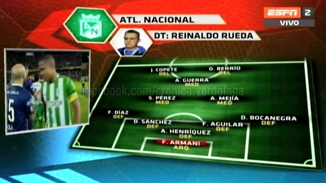 Rosario Central 1-0 Nacional · Copa Libertadores 2016 (cuartos, ida)