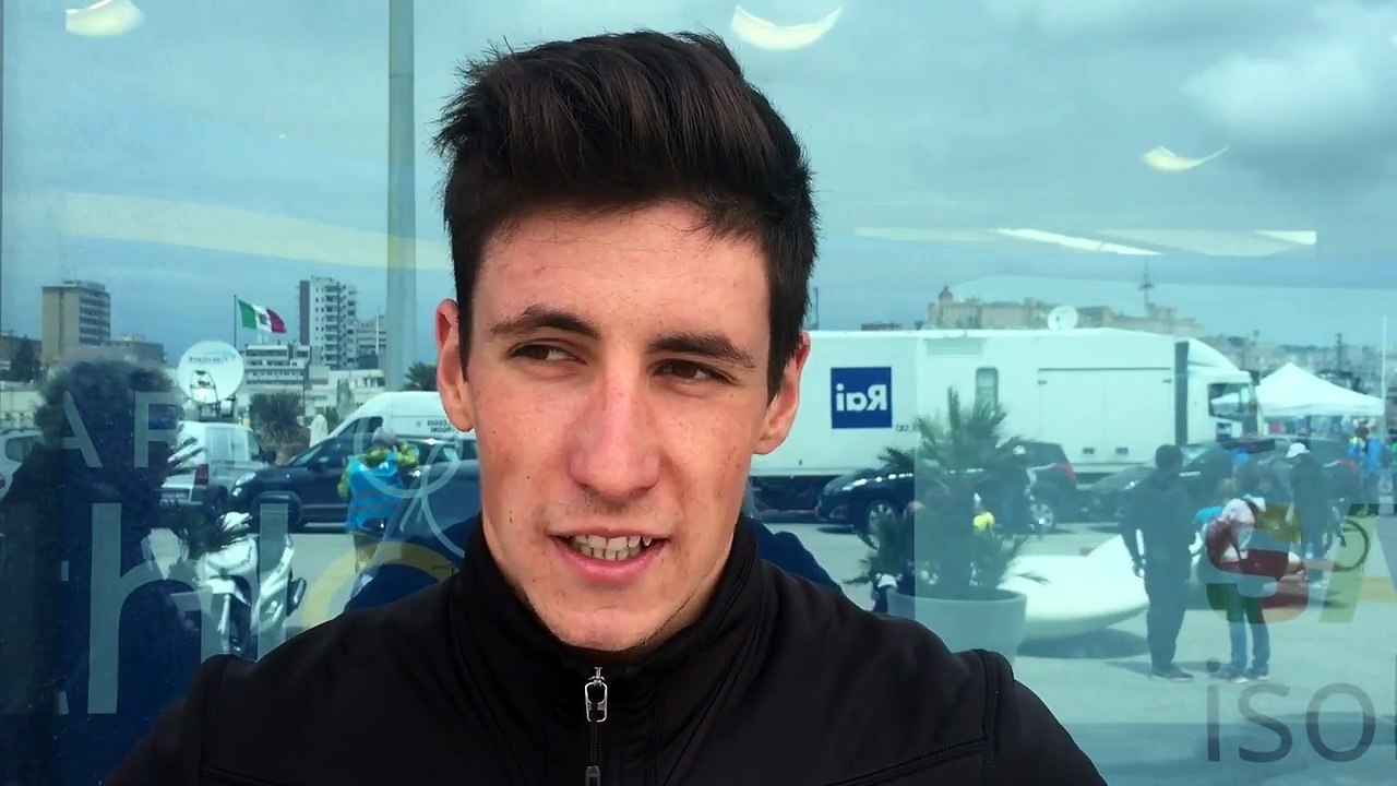 2016 Cagliari ITU Triathlon World Cup -- itw Léo Bergère