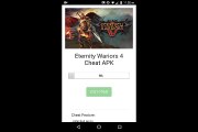 Etternity Warriors 4 Hack Cheat Unlimited Gems,Unlimited Coins