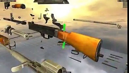 There are so many parts of the Kalashnikov is how open it is cleared