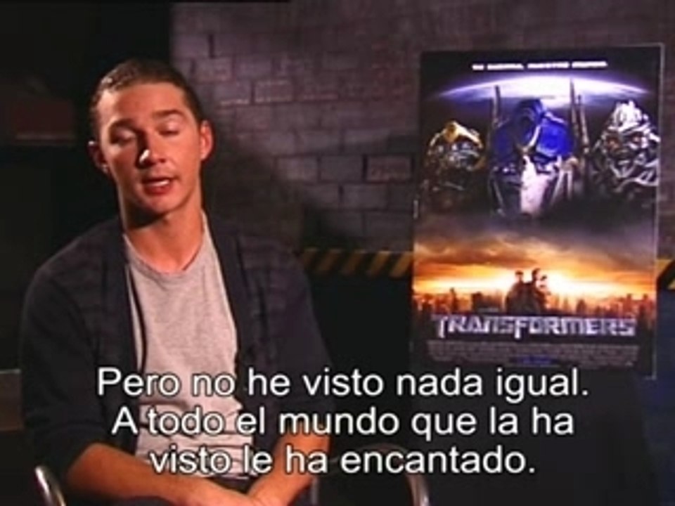 Transformers: entrevista a shia Labeouf