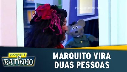 Marquito se supera e vira dois em apresentação