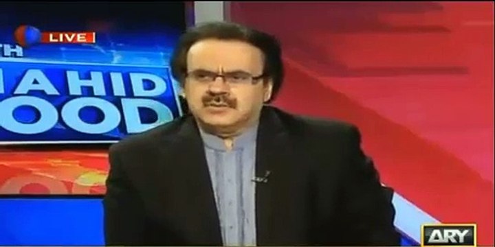 Shahid Masood claims that Ali Haider Gillani has been recovered after giving 80 crore to Taliban