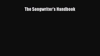 Read The Songwriter's Handbook Ebook Free