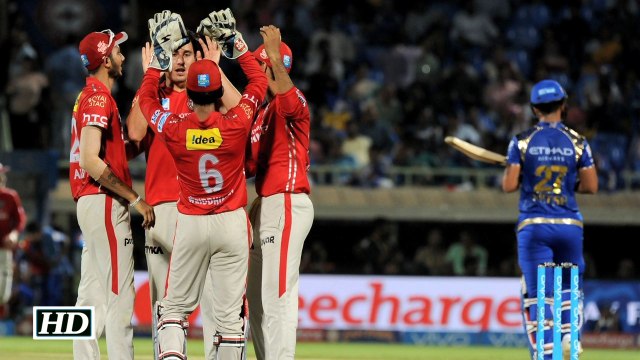 IPL9 MI vs KXIP Marcus Stoinis 4-15 Punjab stun Mumbai by seven wickets