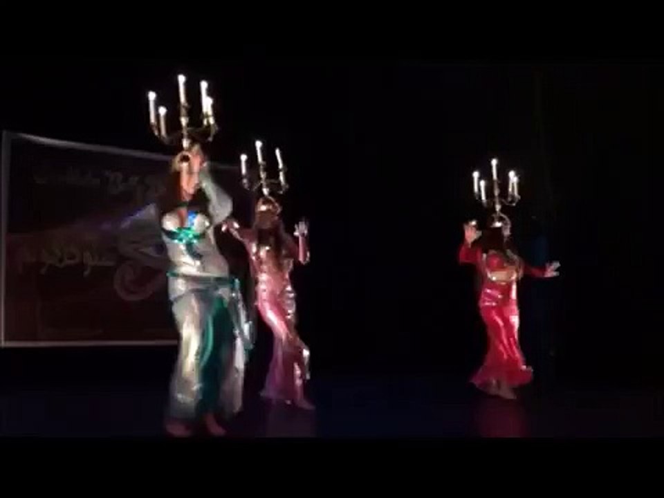 Nefertari dansar Shamadan på Stockholm Bellydance Festival 2016 | Magdans | Orientalisk dans