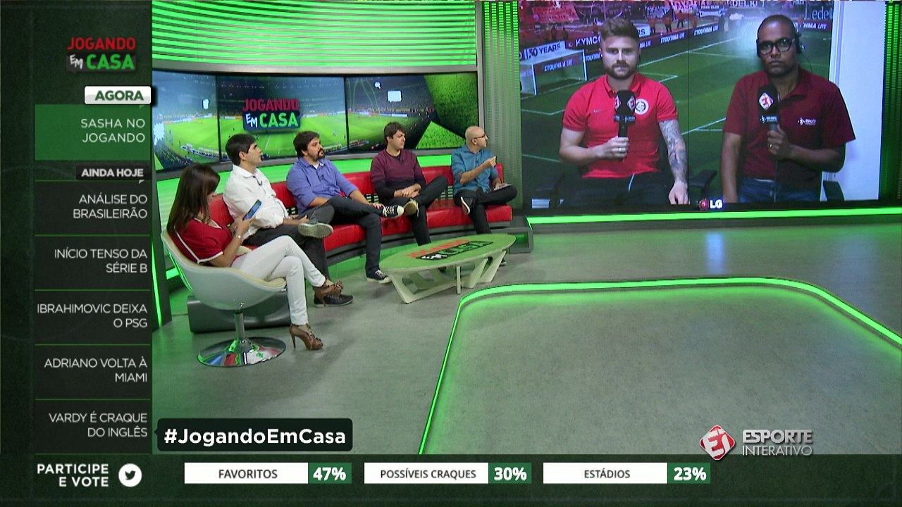 Eduardo Sasha comenta chances no Internacional
