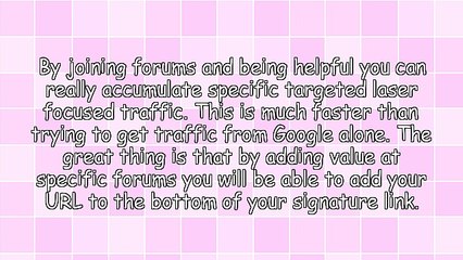 Why Are Forums Great Traffic Sources?