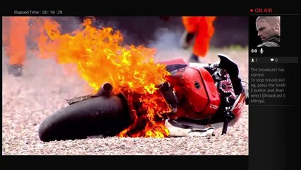 HYENA--HRC's Live Offical MotoGP15 PS4 Players Broadcast (5)