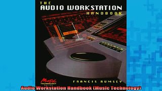 READ book  Audio Workstation Handbook Music Technology Full Free