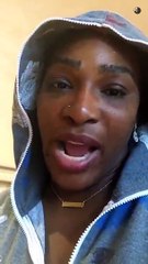 Serena Williams mange de la bouffe pour chien et tombe malade... Wow malin !