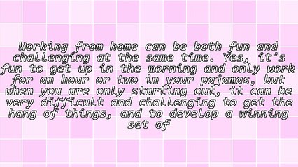 5 Tips To Help You Start Working From Home