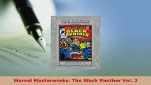 PDF  Marvel Masterworks The Black Panther Vol 2 Read Online