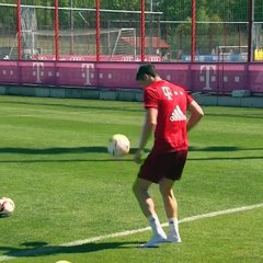 Lewandowski idmanda şov yaptı!