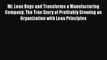 [Read book] Mr. Lean Buys and Transforms a Manufacturing Company: The True Story of Profitably