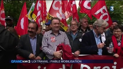 Loi travail : une mobilisation en baisse