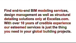 Excellent BIM modeling services available only at Excelize.com