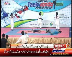 Metro TV National TAEKWONDO cHAMPIONSHIP 2016 kARACHI