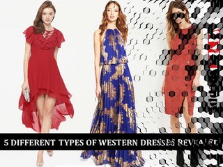 5 Different Types of Western Dresses Revealed