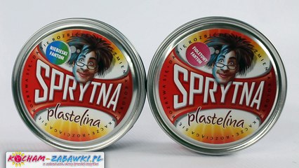 Sprytna Plastelina - Niebieski i Fioletowy Fantom - Reaguje na Światło - Recenzja